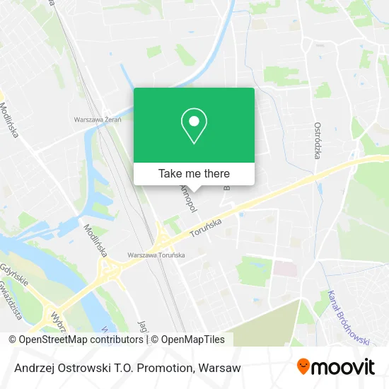 Карта Andrzej Ostrowski T.O. Promotion
