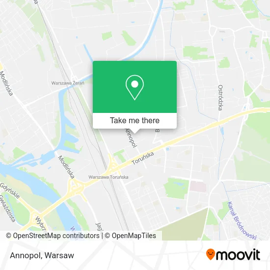 Annopol map