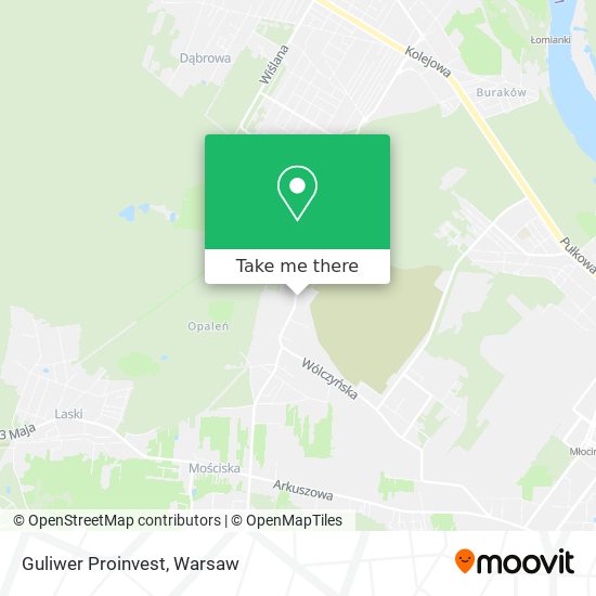 Guliwer Proinvest map