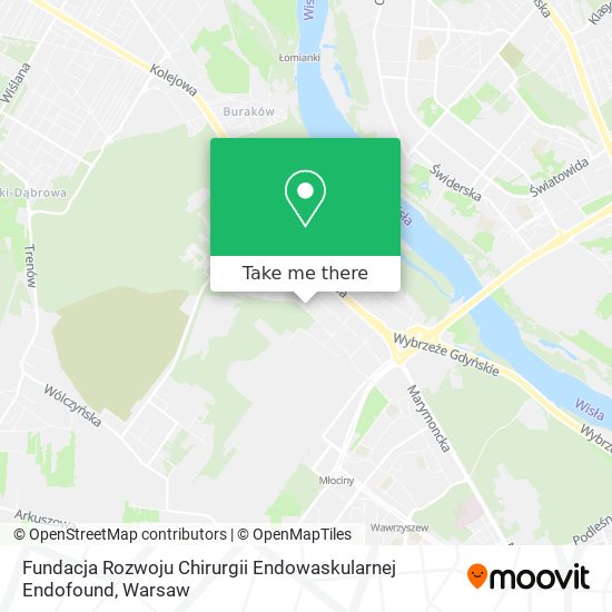 Fundacja Rozwoju Chirurgii Endowaskularnej Endofound map