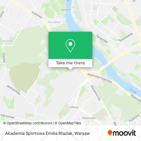 Akademia Sportowa Emilia Błaziak map