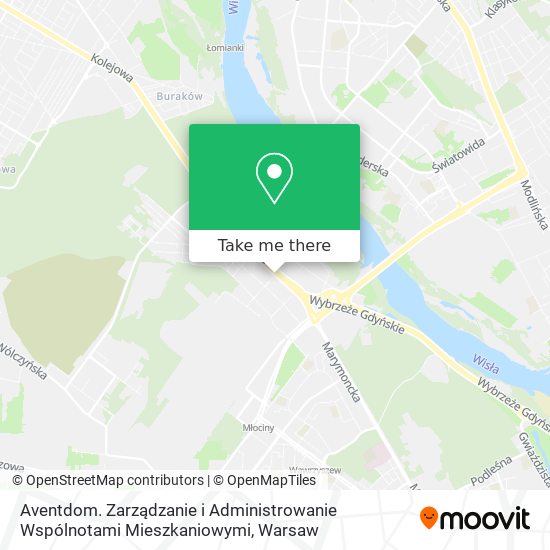 Карта Aventdom. Zarządzanie i Administrowanie Wspólnotami Mieszkaniowymi