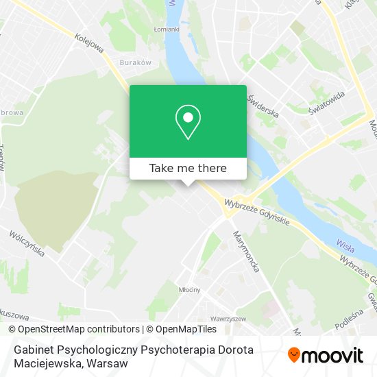 Gabinet Psychologiczny Psychoterapia Dorota Maciejewska map