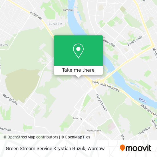 Green Stream Service Krystian Buzuk map