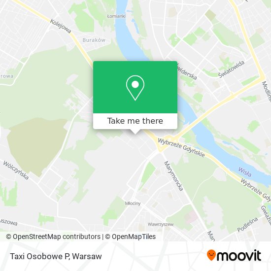 Taxi Osobowe P map