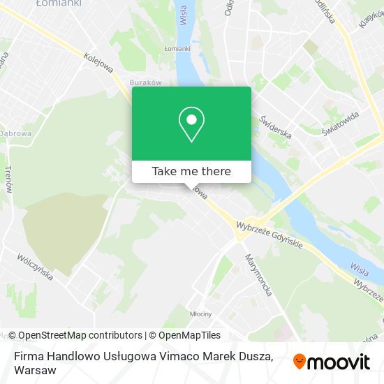 Firma Handlowo Usługowa Vimaco Marek Dusza map