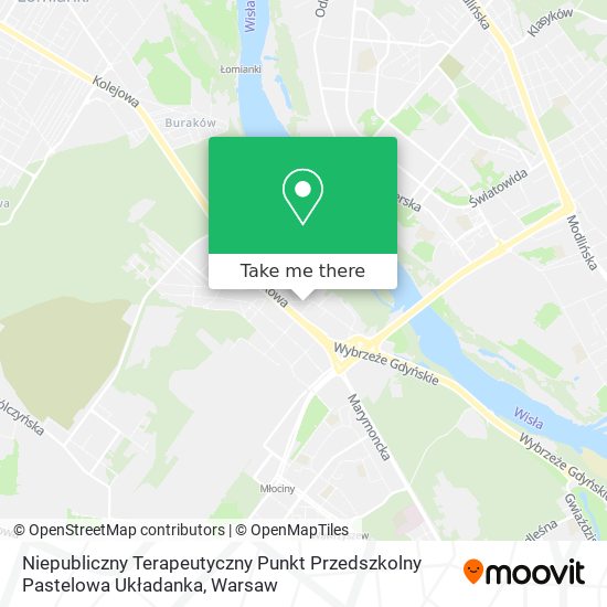 Niepubliczny Terapeutyczny Punkt Przedszkolny Pastelowa Układanka map