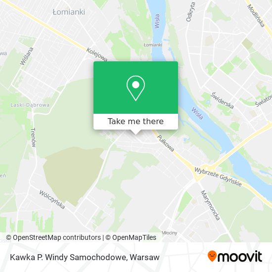 Kawka P. Windy Samochodowe map