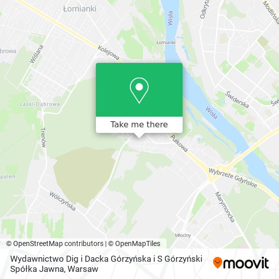 Wydawnictwo Dig i Dacka Górzyńska i S Górzyński Spółka Jawna map