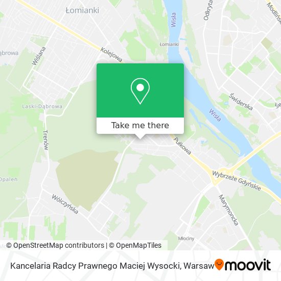 Kancelaria Radcy Prawnego Maciej Wysocki map