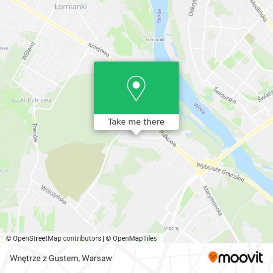 Wnętrze z Gustem map