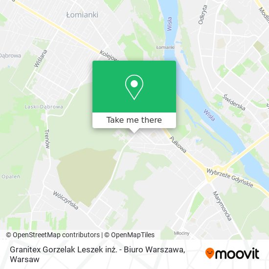 Granitex Gorzelak Leszek inż. - Biuro Warszawa map