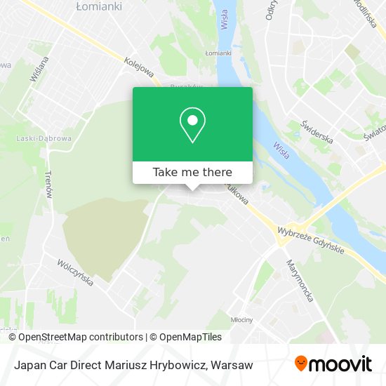 Japan Car Direct Mariusz Hrybowicz map