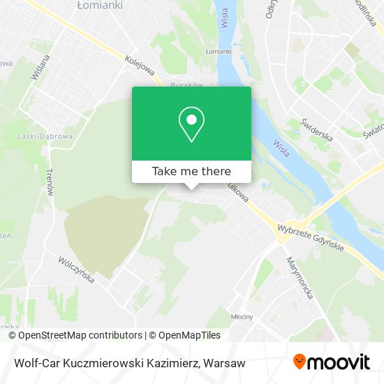 Wolf-Car Kuczmierowski Kazimierz map