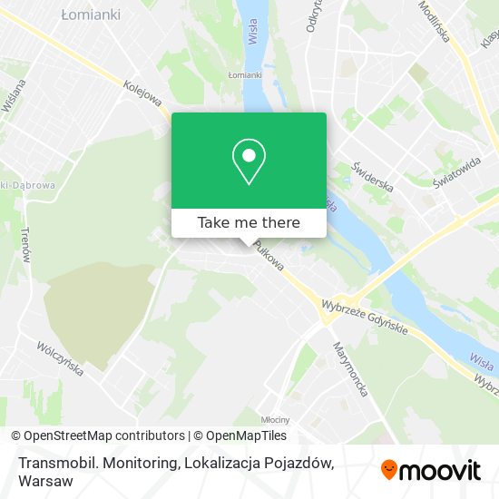 Transmobil. Monitoring, Lokalizacja Pojazdów map