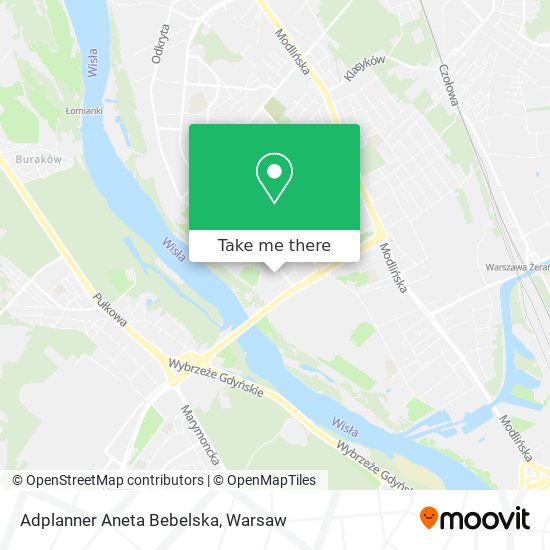 Adplanner Aneta Bebelska map