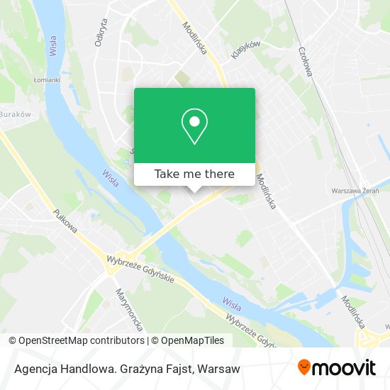 Agencja Handlowa. Grażyna Fajst map