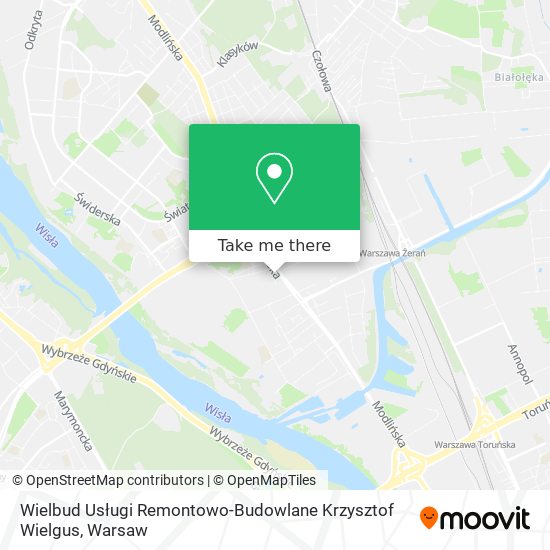 Wielbud Usługi Remontowo-Budowlane Krzysztof Wielgus map