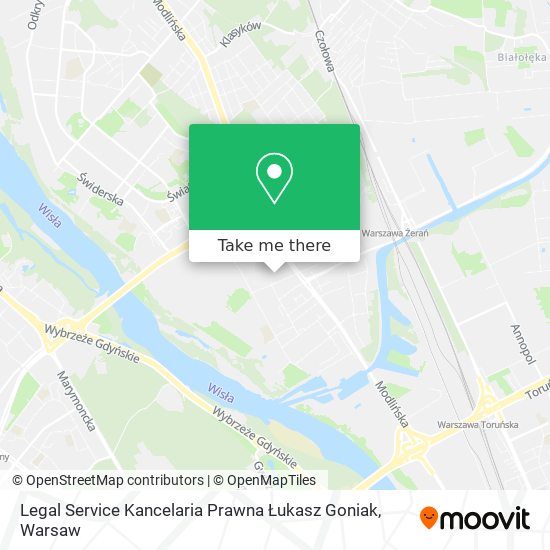 Legal Service Kancelaria Prawna Łukasz Goniak map