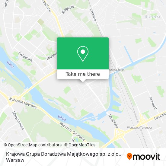 Krajowa Grupa Doradztwa Majątkowego sp. z o.o. map