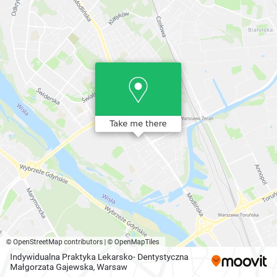 Indywidualna Praktyka Lekarsko- Dentystyczna Małgorzata Gajewska map