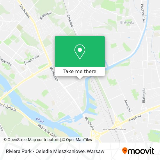 Riviera Park - Osiedle Mieszkaniowe map