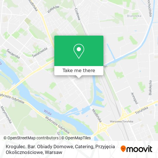 Krogulec. Bar. Obiady Domowe, Catering, Przyjęcia Okolicznościowe map