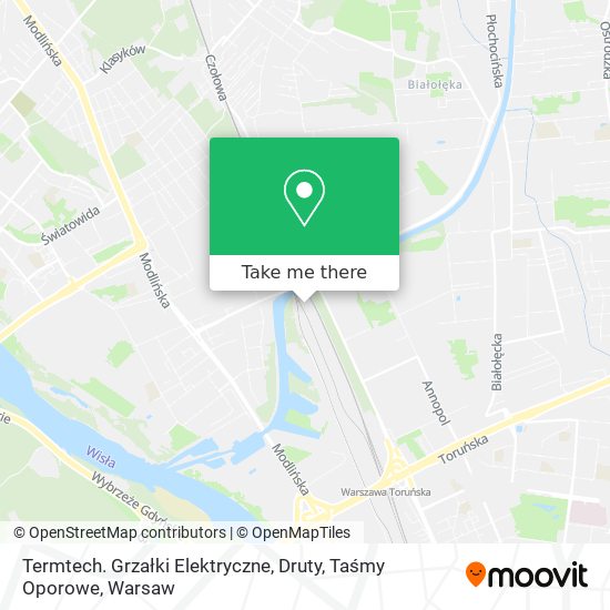 Termtech. Grzałki Elektryczne, Druty, Taśmy Oporowe map