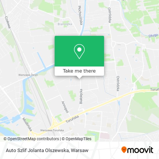 Auto Szlif Jolanta Olszewska map