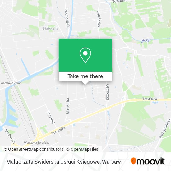 Małgorzata Świderska Usługi Księgowe map