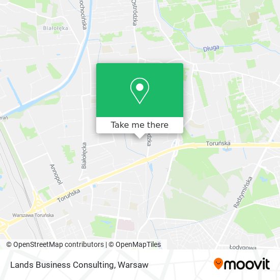 Lands Business Consulting map