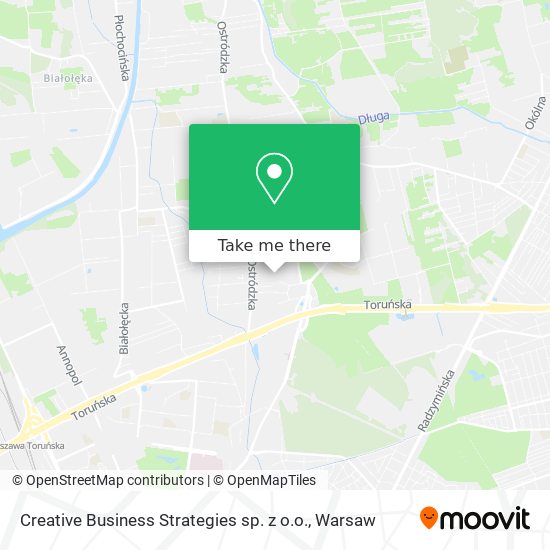 Creative Business Strategies sp. z o.o. map