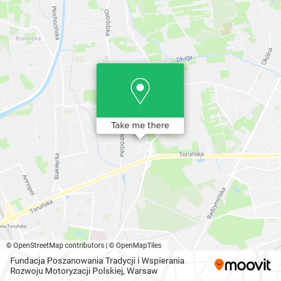 Fundacja Poszanowania Tradycji i Wspierania Rozwoju Motoryzacji Polskiej map