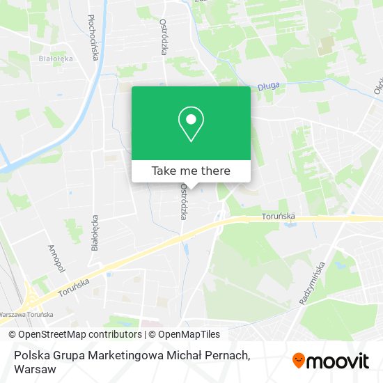 Polska Grupa Marketingowa Michał Pernach map