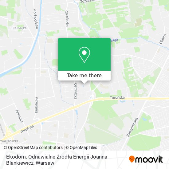 Ekodom. Odnawialne Źródła Energii Joanna Blankiewicz map