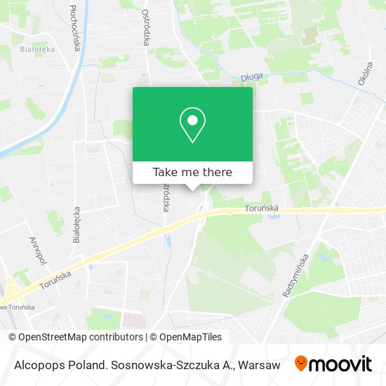 Alcopops Poland. Sosnowska-Szczuka A. map