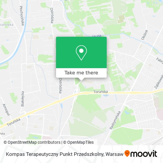 Kompas Terapeutyczny Punkt Przedszkolny map