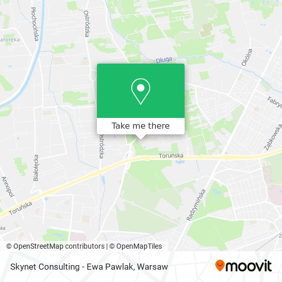 Skynet Consulting - Ewa Pawlak map