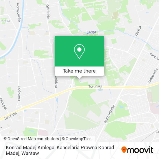 Konrad Madej Kmlegal Kancelaria Prawna Konrad Madej map