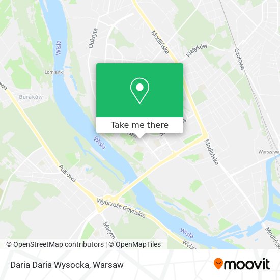 Daria Daria Wysocka map