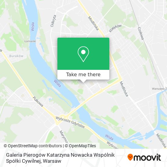 Galeria Pierogów Katarzyna Nowacka Wspólnik Spółki Cywilnej map