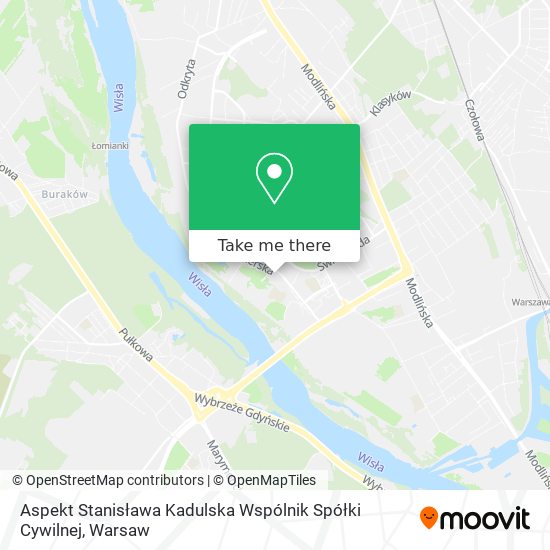 Aspekt Stanisława Kadulska Wspólnik Spółki Cywilnej map