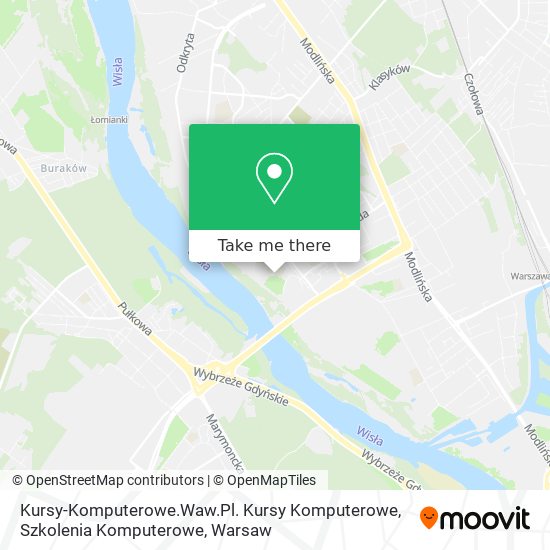 Kursy-Komputerowe.Waw.Pl. Kursy Komputerowe, Szkolenia Komputerowe map