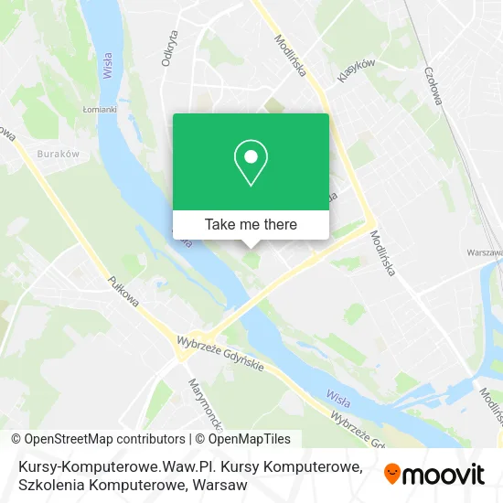 Kursy-Komputerowe.Waw.Pl. Kursy Komputerowe, Szkolenia Komputerowe map