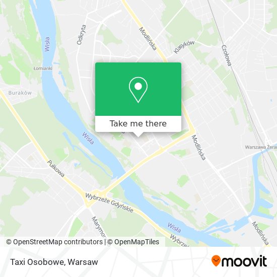 Taxi Osobowe map