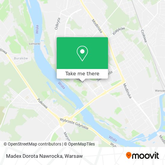 Madex Dorota Nawrocka map