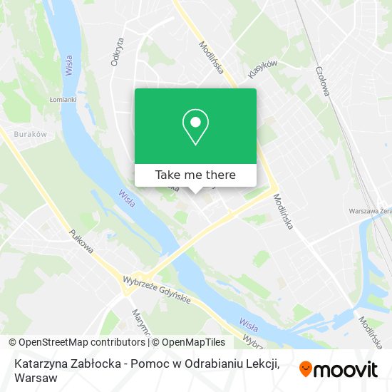 Katarzyna Zabłocka - Pomoc w Odrabianiu Lekcji map