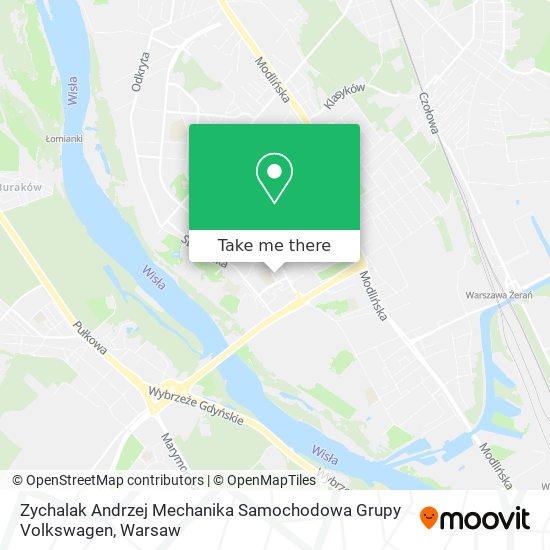 Zychalak Andrzej Mechanika Samochodowa Grupy Volkswagen map