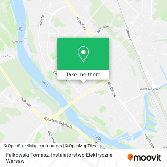 Карта Falkowski Tomasz. Instalatorstwo Elektryczne