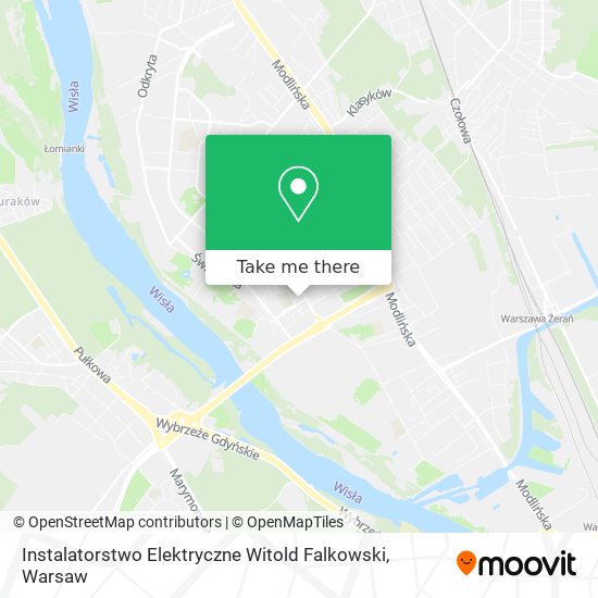 Instalatorstwo Elektryczne Witold Falkowski map